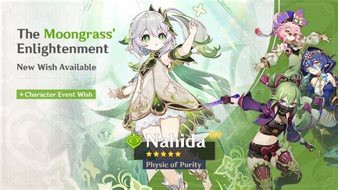 nahida banner 3.6|Genshin Impact 3.6 Banner and event details